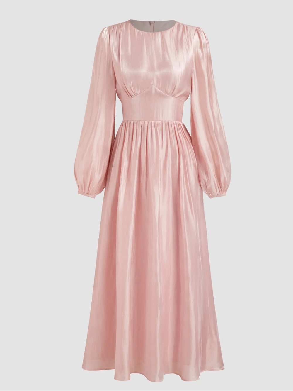 NWT CIDER ROUND NECKLINE RUFFLE MAXI DRESS - Picture 6 of 13